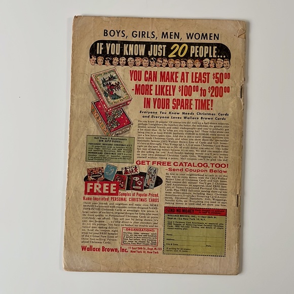 GORGO #15 1963THE LAND THAT TIME FORGOT Vintage Comic Book Charlton Comics - Picture 5 of 5